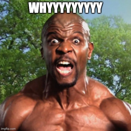 Terry Crews says WHYYY?!